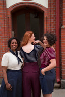 The Emmy Goes to Paris Top in Ivory | Emmy Design - Bright House Vintage