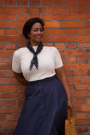 The Emmy Goes to Paris Top in Ivory | Emmy Design - Bright House Vintage