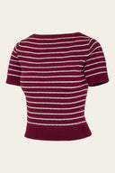 The Emmy Goes to Paris Top in Red | Emmy Design - Bright House Vintage