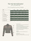 The Fair Isle Knit Jacket aus navyfarbener Wolle | Emmy Design | Damenstrickjacke - Bright House Vintage
