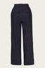 The Fancy Worker Pants in navy mit braunen Nadelstreifen | Emmy Design | Damenhose - Bright House Vintage
