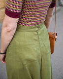 The Keeping it Cool Culottes in Olive | Emmy Design - Bright House Vintage