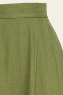 The Keeping it Cool Culottes in Olive | Emmy Design - Bright House Vintage