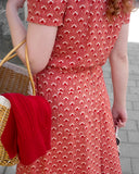 The Keeping it Cool Culottes in Red | Emmy Design - Bright House Vintage