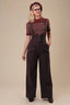 The Miss Fancy Pants Slacks in Aubergine | Emmy Design | Damenhose - Bright House Vintage