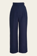 The Sassy Side Adjuster Slacks in Midnight | Emmy Design - Bright House Vintage