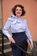 The Sassy Side Adjuster Slacks in Midnight | Emmy Design - Bright House Vintage