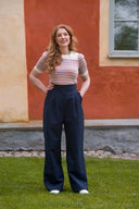 The Sassy Side Adjuster Slacks in Midnight | Emmy Design - Bright House Vintage