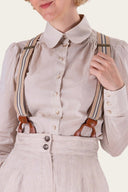 The Sassy Suspenders in verschiedenen Farben & Mustern | Emmy Design | Damenhosenträger - Bright House Vintage
