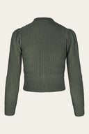 The Scandi Summer Cardi in Green | Emmy Design - Bright House Vintage