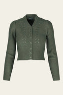 The Scandi Summer Cardi in Green | Emmy Design - Bright House Vintage