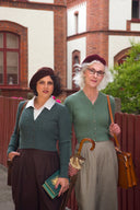 The Scandi Summer Cardi in Green | Emmy Design - Bright House Vintage