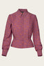 The Spectacular Spearpoint Shirt mit Fasanen - Print | Emmy Design | Damenshirt - Bright House Vintage