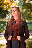 The Spectacular Spearpoint Shirt mit Fasanen - Print | Emmy Design | Damenshirt - Bright House Vintage
