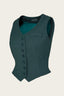 The Suit Up Waistcoat aus petrolfarbenem Woll - Bouclé | Emmy Design | Damenweste - Bright House Vintage