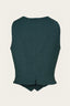 The Suit Up Waistcoat aus petrolfarbenem Woll - Bouclé | Emmy Design | Damenweste - Bright House Vintage