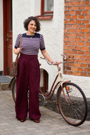 The Technicolor Cotton Top in Midnight | Emmy Design - Bright House Vintage