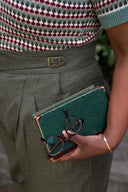 The Technicolor Cotton Top in Misty Green | Emmy Design - Bright House Vintage