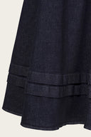 The Tireless Trailblazer Skirt aus Bio - Denim | Emmy Design | Damenrock - Bright House Vintage
