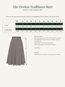 The Tireless Trailblazer Skirt aus Bio - Denim | Emmy Design | Damenrock - Bright House Vintage