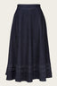 The Tireless Trailblazer Skirt aus Bio - Denim | Emmy Design | Damenrock - Bright House Vintage