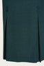 The Triple Step Skirt aus petrolfarbenem Woll - Bouclé | Emmy Design | Damenrock - Bright House Vintage