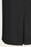 The Triple Step Skirt in Schwarz - Anthrazit | Emmy Design | Damenrock - Bright House Vintage