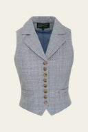 The Watchmaker’s Waistcoat in Dusty Blue | Emmy Design - Bright House Vintage