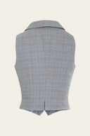 The Watchmaker’s Waistcoat in Dusty Blue | Emmy Design - Bright House Vintage
