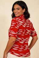 Val Top in Fish | Pretty Vacant - Bright House Vintage