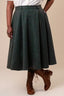 Winter Wonder Whirl Skirt in Petrol | Emmy Design | Damenrock - Bright House Vintage